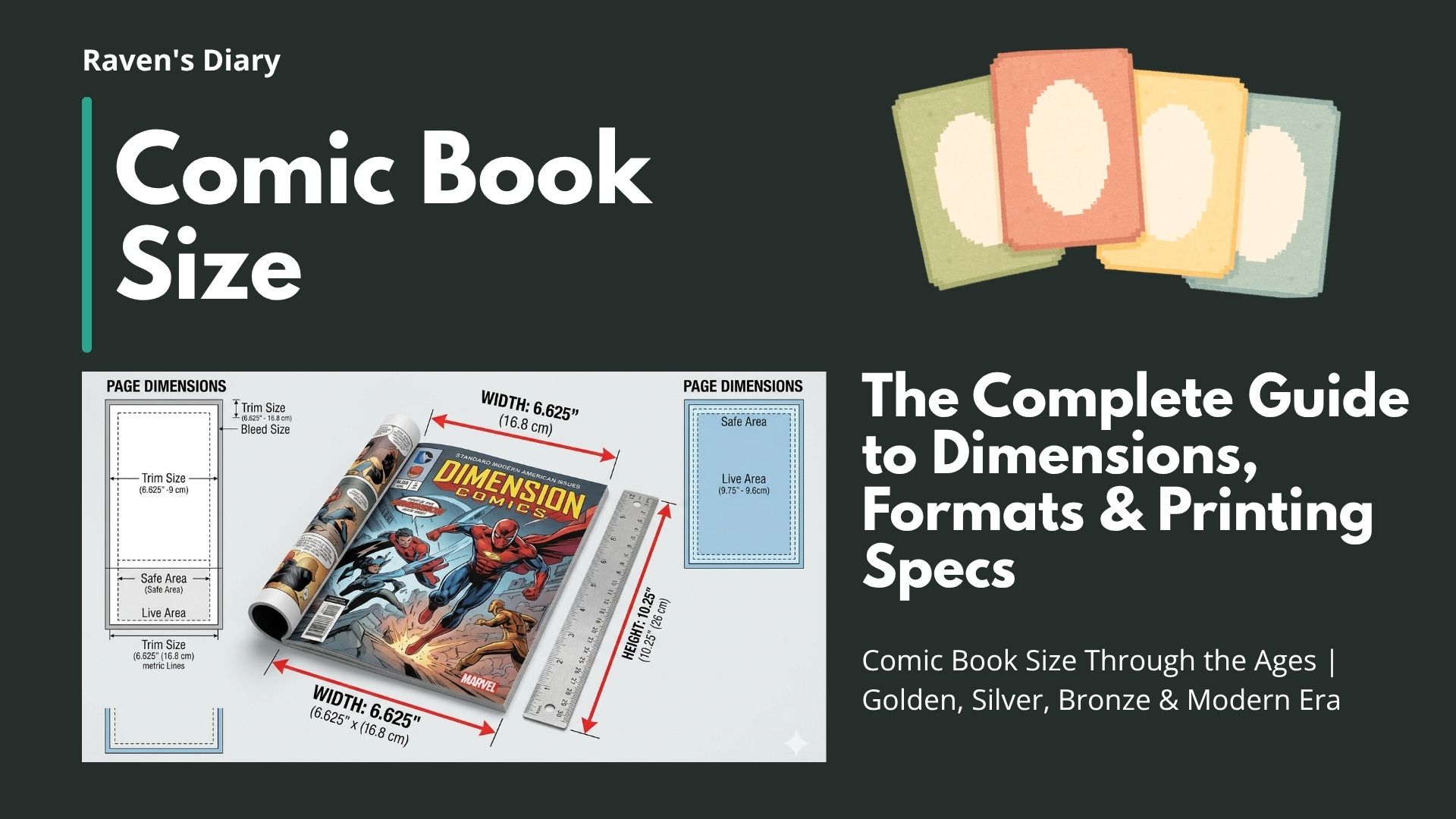 Standard Comic Book Size: The Complete Guide to Dimensions, Formats & Printing Specs