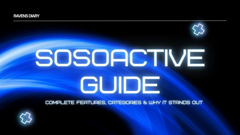 Sosoactive Complete Guide Features, Categories & Why It Stands Out