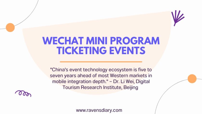 WeChat Mini Program Ticketing Events Everything You Need to Know Before You Go