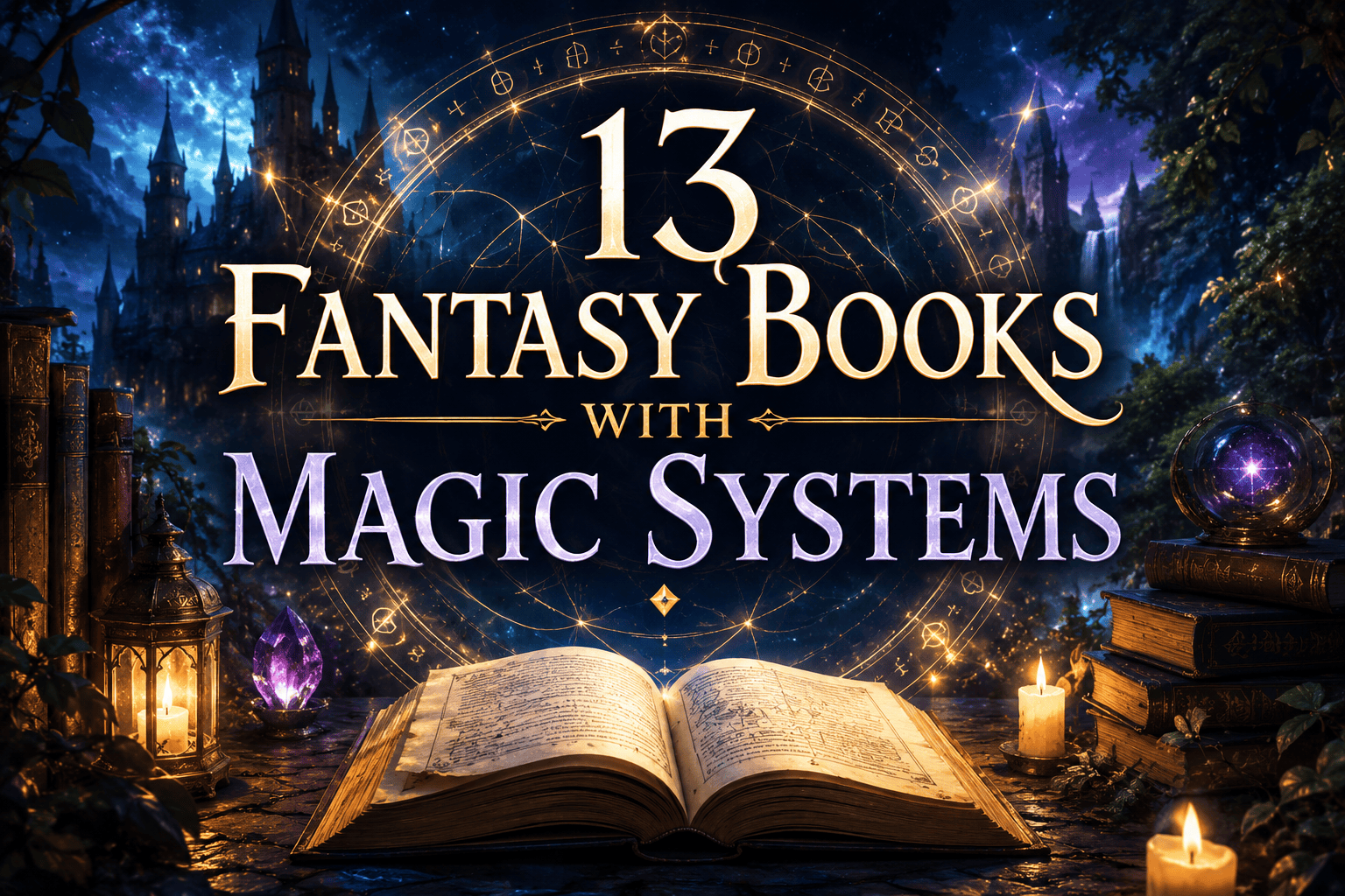 13 Fantasy Books with Magic Systems That Actually Reward Close Reading