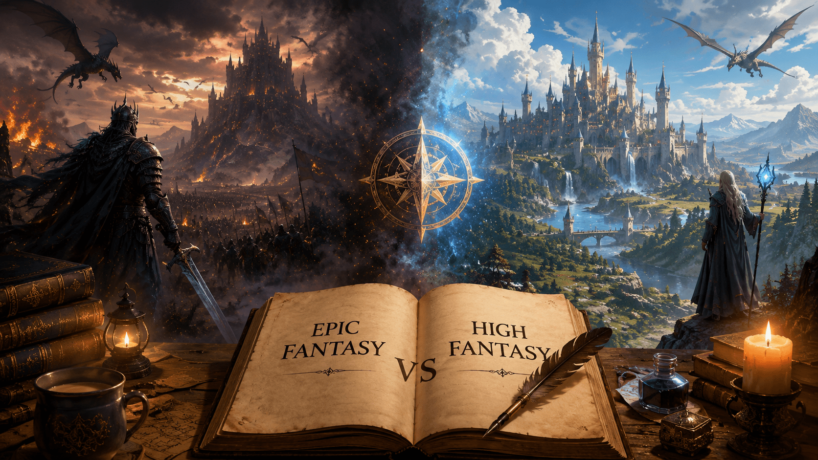 Epic Fantasy vs High Fantasy: What's the Real Difference? and Why It Matters for Readers