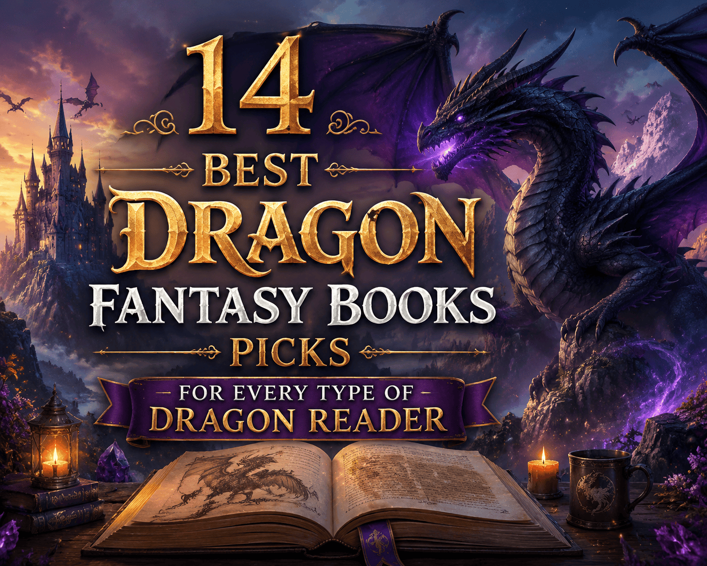 14 Best Dragon Fantasy Books in 2026 Picks for Every Type of Dragon Reader