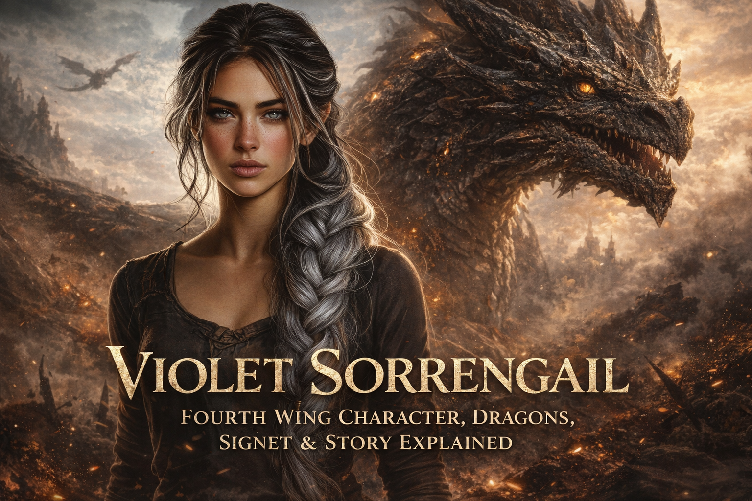 Violet Sorrengail: Fourth Wing Character, Dragons, Signet & Story Explained