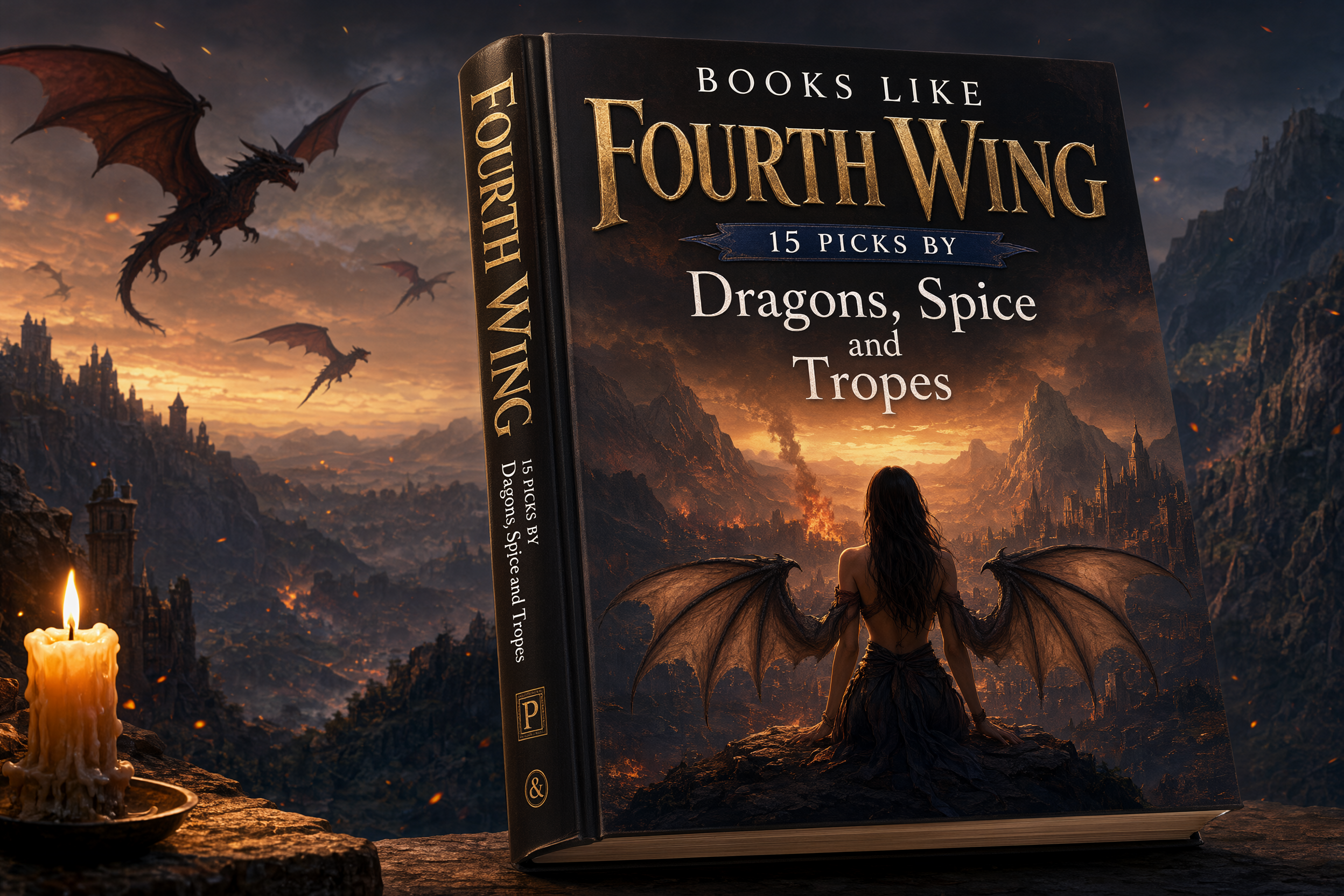 Books Like Fourth Wing: 15 Picks by Dragons, Spice and Tropes